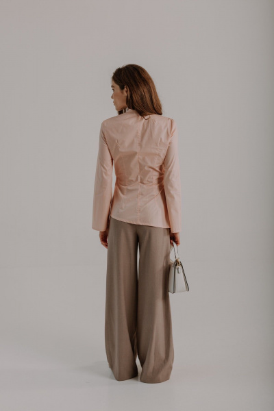 Блуза AEQU 120003-pink - фото 9