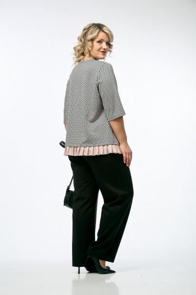 Брюки, джемпер OVERYOU М237 мультиколор_с_черным - фото 3