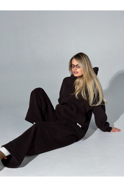 Брюки, худи Urban Base UB102-b шоколад - фото 8