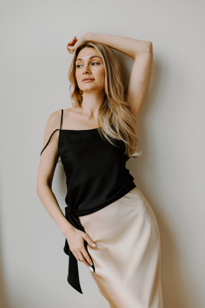 Топ AEQU 120005-black - фото 9