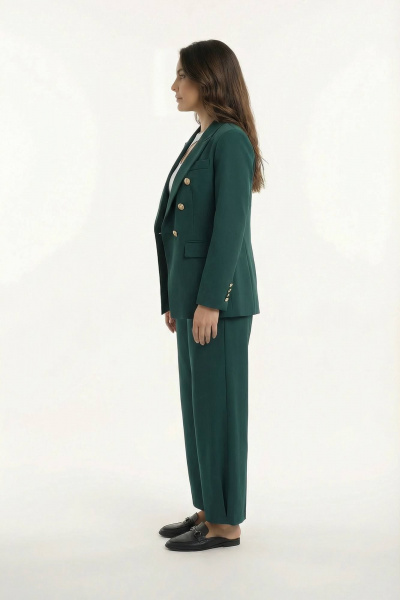 Брюки, жакет AURA otd 9183 изумруд - фото 6