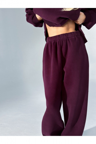 Брюки, худи Urban Base UB102-r винный - фото 10