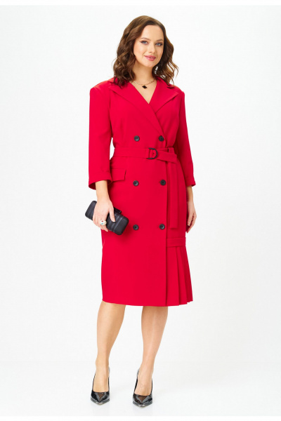 Платье Твой имидж 2288 красный - фото 3