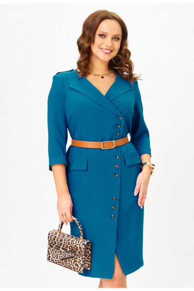 Платье Твой имидж 2320 бирюза - фото 5