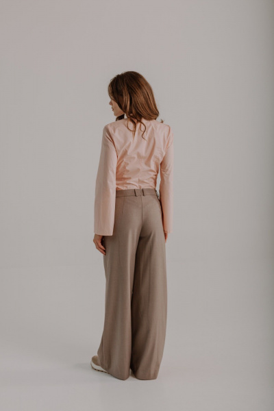 Брюки AEQU 160002-beige - фото 4