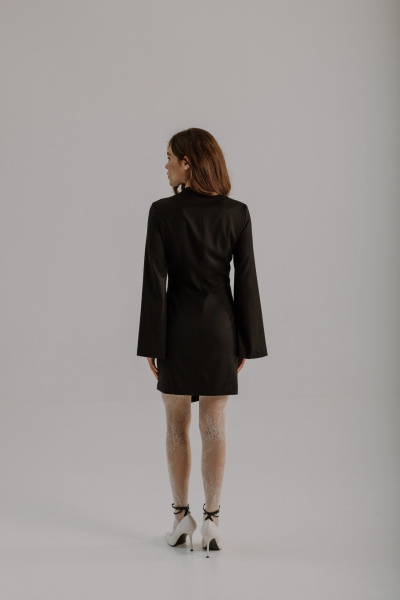 Платье AEQU 170002-black - фото 7