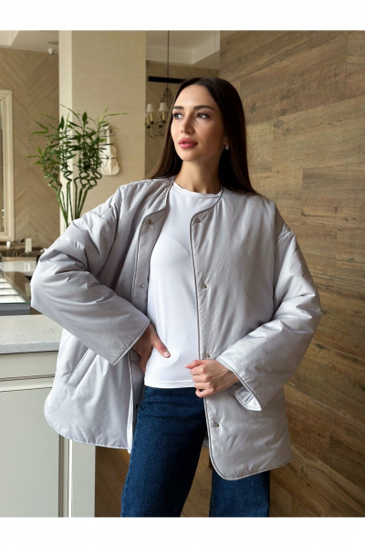 Куртка Urban Base UB105 серебристый - фото 2