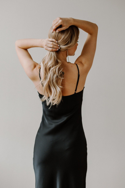 Платье AEQU 170003-black - фото 10