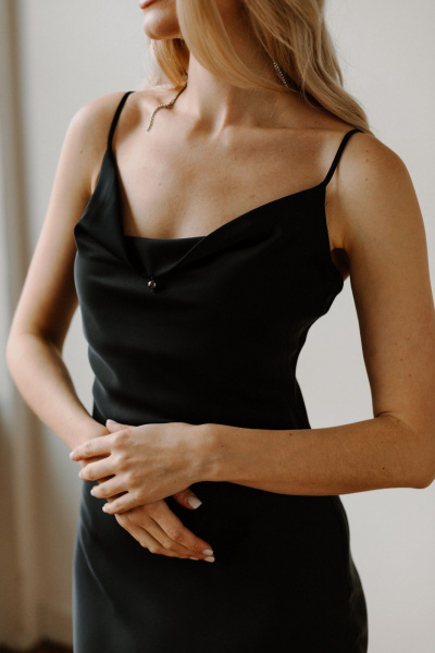 Платье AEQU 170003-black - фото 8