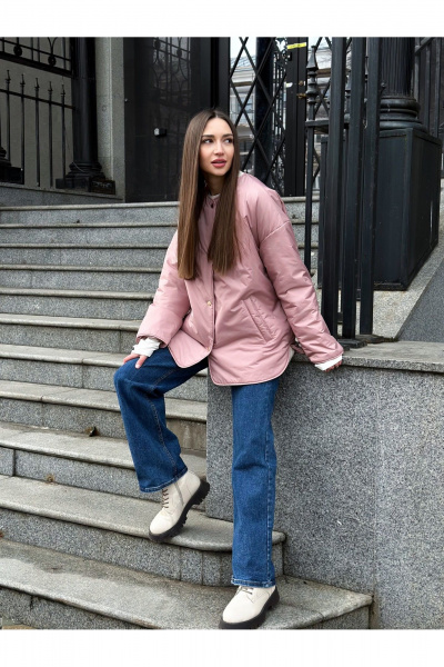 Куртка Urban Base UB106 пудровый - фото 8