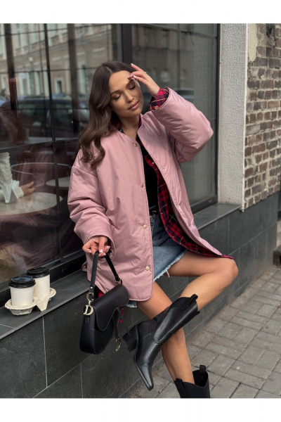 Куртка Urban Base UB106 пудровый - фото 4