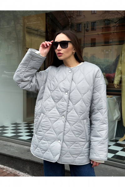 Куртка Urban Base UB108 пепельный - фото 10