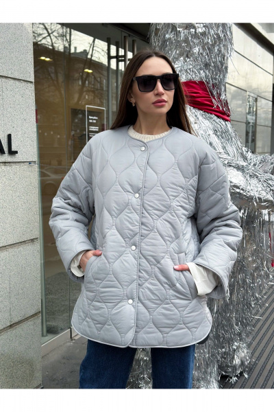 Куртка Urban Base UB108 пепельный - фото 7