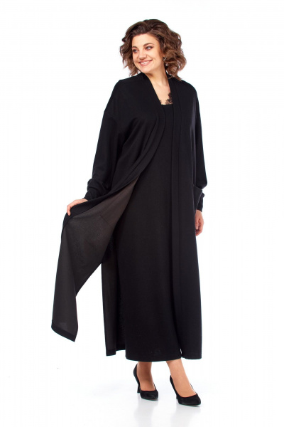 Кардиган, платье Диомант 2145 черный - фото 15