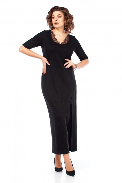 Кардиган, платье Диомант 2145 черный - фото 11