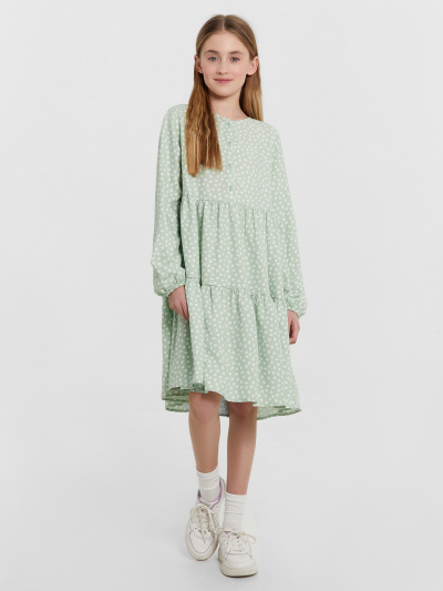 Платье Mark Formelle 157810/24-28908П-9 горошек_на_зеленом - фото 1