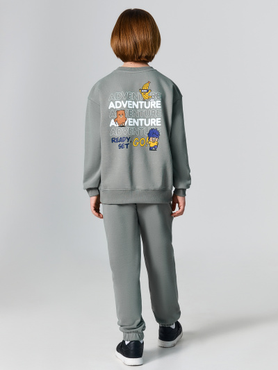 Брюки, джемпер Mark Formelle 393326/25-39247П-7 водяная_лилия_печать_3_сл_на_пол_2_сл_на_пол_3_сл_н - фото 2