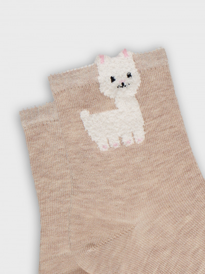 Носки Mark Formelle 430K-3377/B2-25430K-1 бежевый_меланж_рис.3377 - фото 1