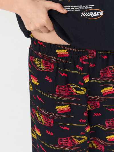 Джемпер, шорты Mark Formelle 563340/25-38723ПП-0 черный_гоночные_тачки_3_сл_на_пол - фото 3