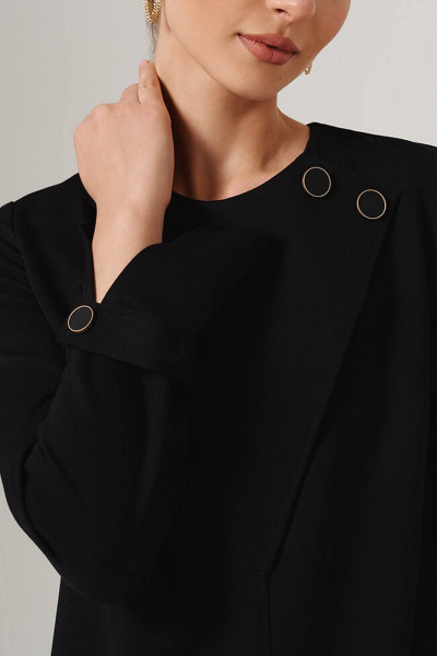 Платье Nelva 51600 черный - фото 3