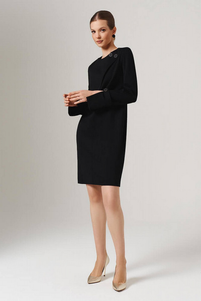 Платье Nelva 51600 черный - фото 2