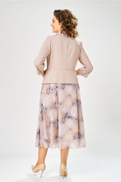 Платье Bonna Image 922-1/7 бежевый - фото 7