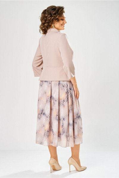 Платье Bonna Image 922-1/7 бежевый - фото 6