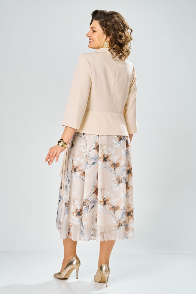 Платье Bonna Image 922-1/8  бежевый - фото 6