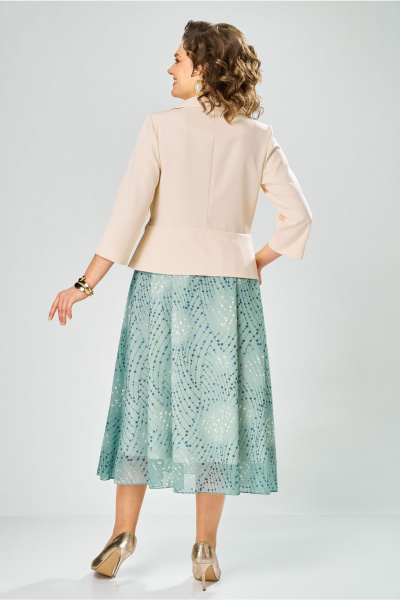 Платье Bonna Image 922-1/9  бежевый - фото 7