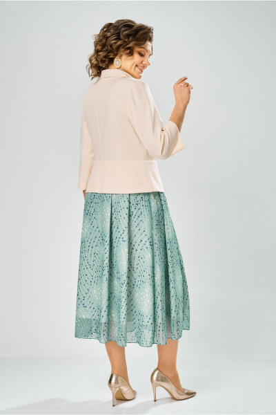 Платье Bonna Image 922-1/9  бежевый - фото 6