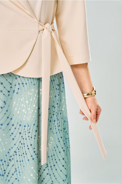 Платье Bonna Image 922-1/9  бежевый - фото 5