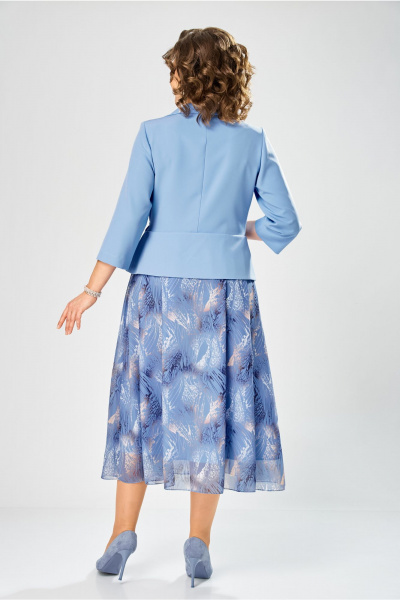 Платье Bonna Image 922-1/11 голубой - фото 7