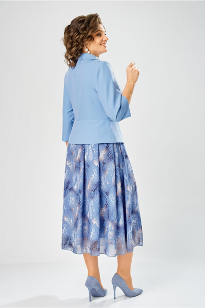 Платье Bonna Image 922-1/11 голубой - фото 6