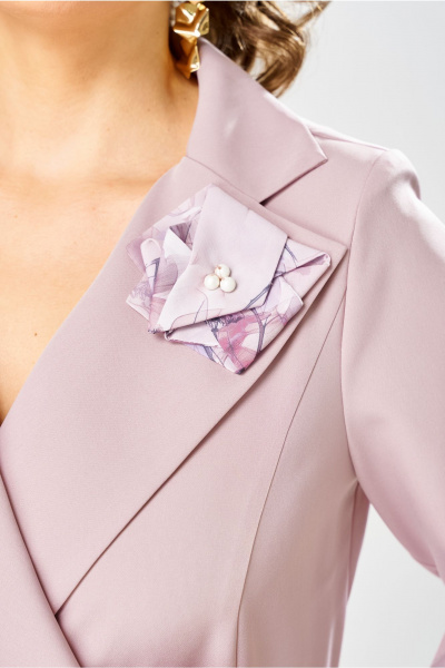 Платье Bonna Image 922-1/12 пудровый - фото 8