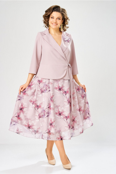 Платье Bonna Image 922-1/12 пудровый - фото 6