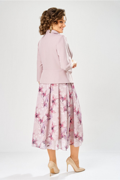 Платье Bonna Image 922-1/12 пудровый - фото 3