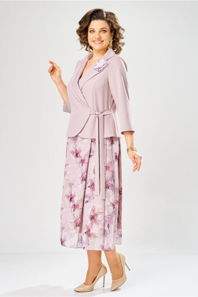 Платье Bonna Image 922-1/12 пудровый - фото 1