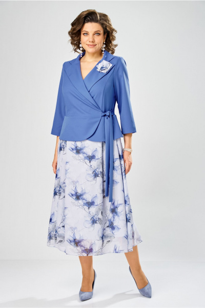 Платье Bonna Image 922-1/14 голубой - фото 1