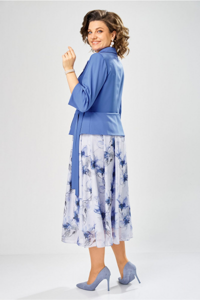 Платье Bonna Image 922-1/14 голубой - фото 8