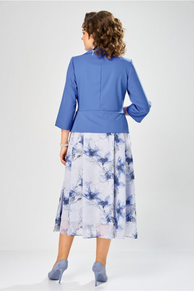Платье Bonna Image 922-1/14 голубой - фото 7