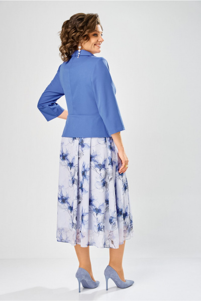 Платье Bonna Image 922-1/14 голубой - фото 6