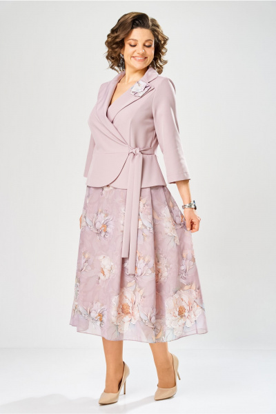 Платье Bonna Image 922-1/15 пудровый - фото 2