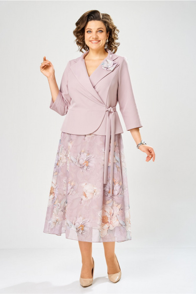 Платье Bonna Image 922-1/15 пудровый - фото 1