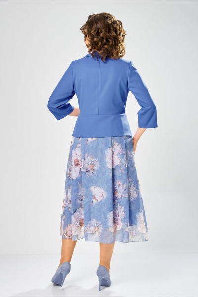 Платье Bonna Image 922-1/16 голубой - фото 8