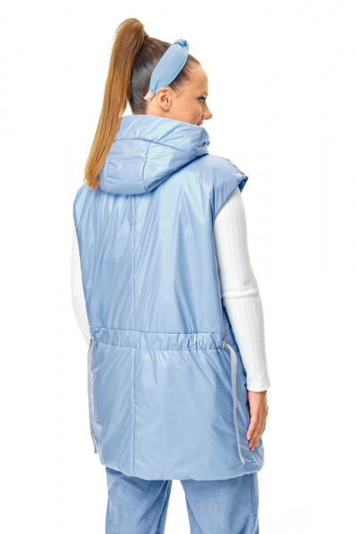 Брюки, жилет T&N 7735 голубой - фото 9