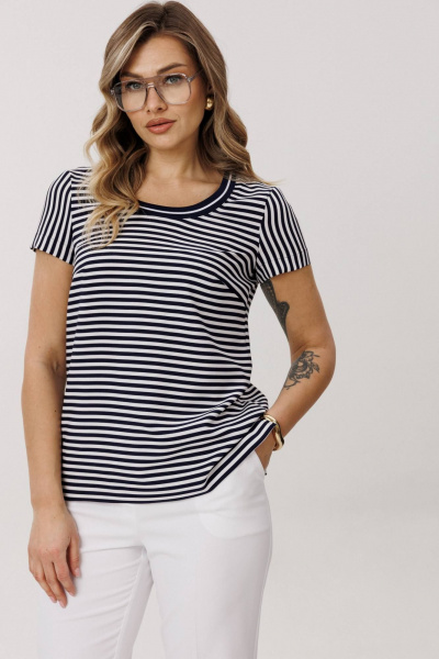 Брюки, жакет, топ Мода Юрс 26-2891 красный - фото 8