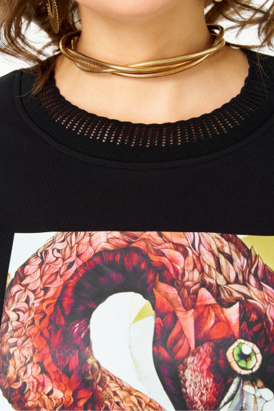 Джемпер Rumoda 2280 черный_дл.р. - фото 9