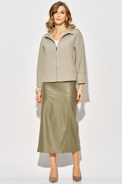 Юбка Laikony L-924 шалфей - фото 1