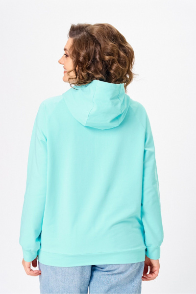 Худи Rumoda 2283 бирюзовый - фото 11