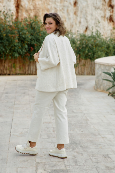 Жакет Vittoria Queen 27923ж экрю - фото 7